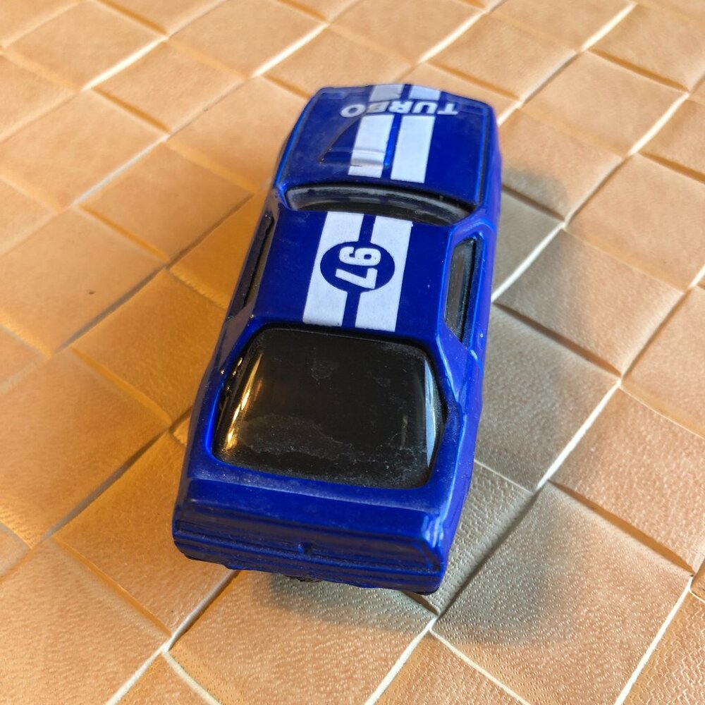 Vintage Miniature Die Cast Turbo Coupe Pontiac Firebird Trans Am Race Car #97